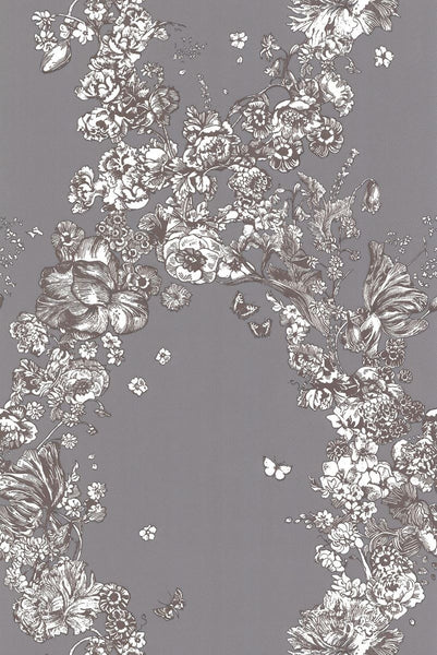 Cole & Son Wallpaper 77/6020.CS Fiori Grey