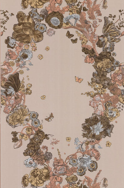 Cole & Son Wallpaper 77/6021.CS Fiori Brown