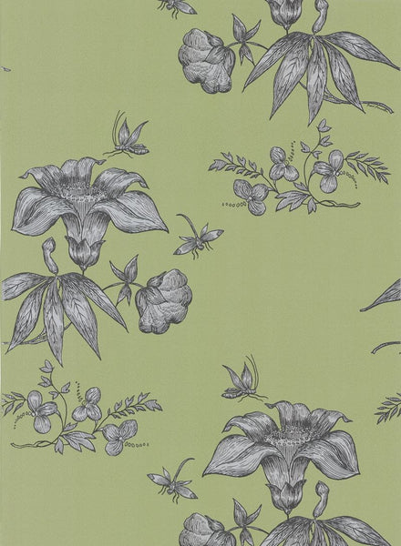 Cole & Son Wallpaper 77/8028.CS Primavera Green