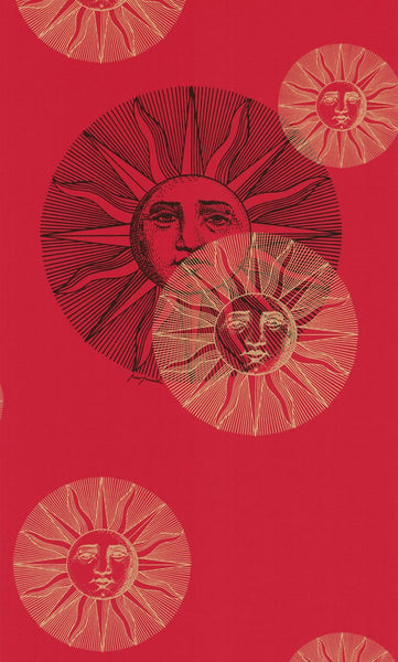 Cole & Son Wallpaper 77/9034.CS Il Sole Red