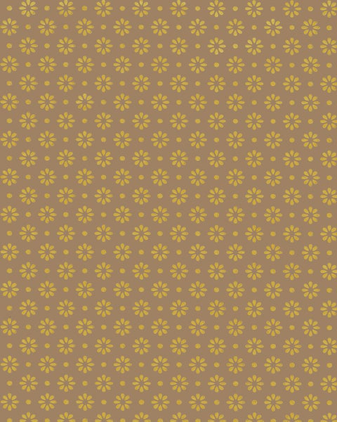 Cole & Son Wallpaper 80/8040.CS Daisy Mocha