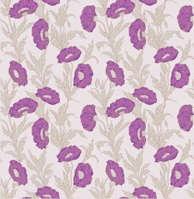 Cole & Son Wallpaper 81/1002.CS Poppy Purple