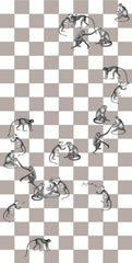 Cole & Son Wallpaper 82/21033.CS Checkmate Brown