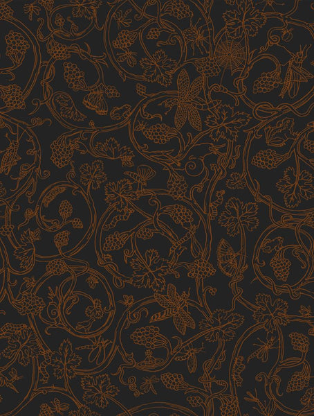 Cole & Son Wallpaper 86/10034.CS Insects Black