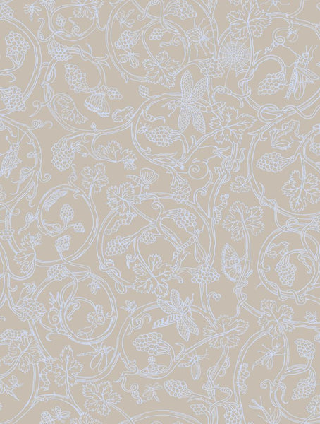 Cole & Son Wallpaper 86/10037.CS Insects Tan