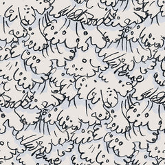 Cole & Son Wallpaper 86/1004.CS Vivienne's Lace Grey/Brn