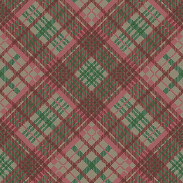 Cole & Son Wallpaper 86/2006.CS Tartan Red