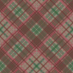 Cole & Son Wallpaper 86/2006.CS Tartan Red