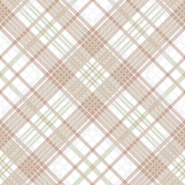 Cole & Son Wallpaper 86/2009.CS Tartan Blue/Brown
