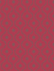 Cole & Son Wallpaper 88/3015.CS Clandon Rouge