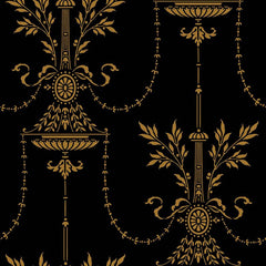 Cole & Son Wallpaper 88/7028.CS Dorset Noir