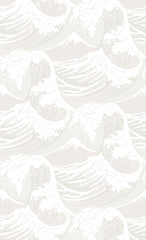Cole & Son Wallpaper 89/2006.CS Great Wave Stone