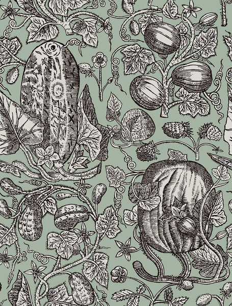 Cole & Son Wallpaper 89/3013.CS Cowcumber Mint