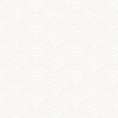 Cole & Son Wallpaper 89/4015.CS Feather Fan White
