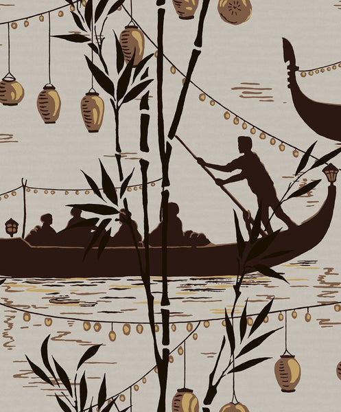 Cole & Son Wallpaper 89/8031.CS Gondola Brown