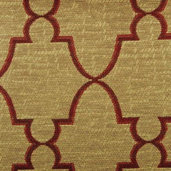 Duralee Fabric 90836-69 Gold/Red