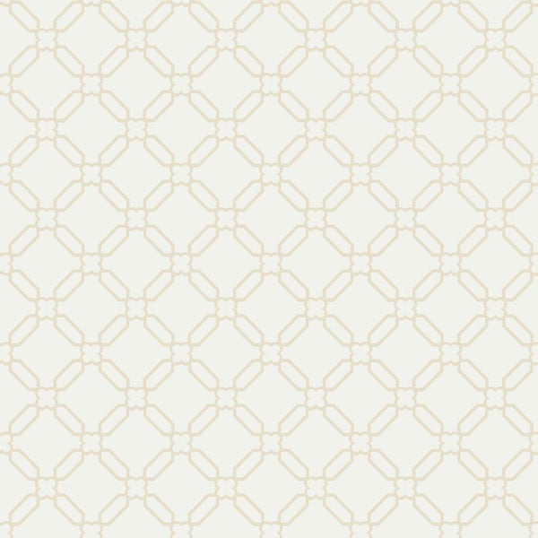 Cole & Son Wallpaper 91/3012.CS Stone Trellis White Beige