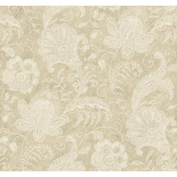York 922752 Beige Book Lacy Jacobean Wallpaper