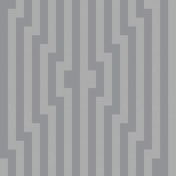 Cole & Son Wallpaper 93/11039.CS Diamond Stripe Silver/Grey