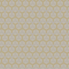 Cole & Son Wallpaper 93/15049.CS Honeycomb Grey & Metallic