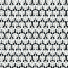 Cole & Son Wallpaper 93/15050.CS Honeycomb Black & White