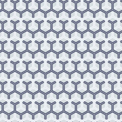 Cole & Son Wallpaper 93/15051.CS Honeycomb Blue & White