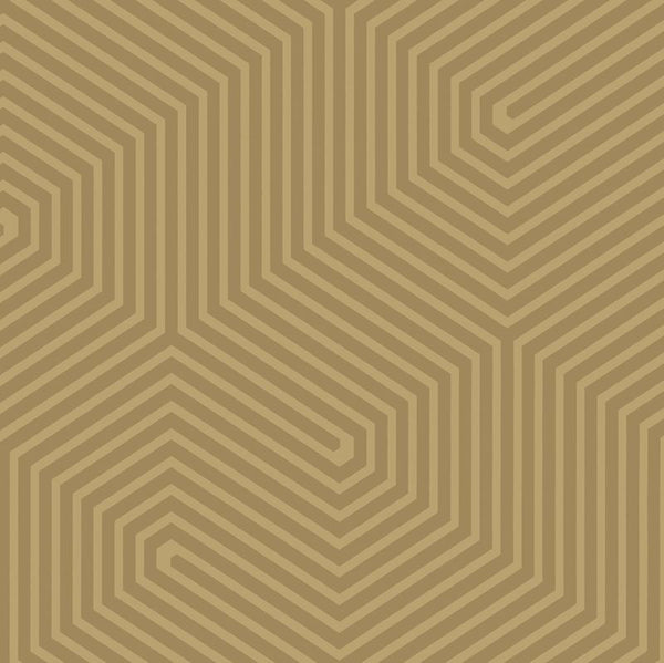 Cole & Son Wallpaper 93/5016.CS Labyrinth Ochre