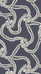 Cole & Son Wallpaper 93/9032.CS Rope Dark Blue