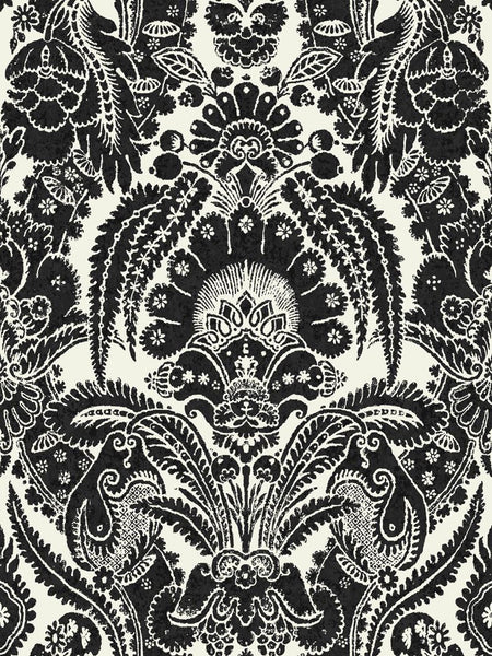 Cole & Son Wallpaper 94/2010.CS Chatterton Black and White