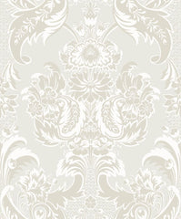 Cole & Son Wallpaper 94/3015.CS Wyndham White and Pearl