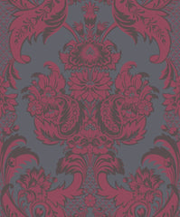 Cole & Son Wallpaper 94/3018.CS Wyndham Red and Slate