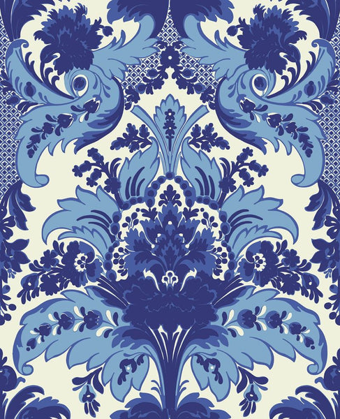 Cole & Son Wallpaper 94/5025.CS Aldwych Blue & White