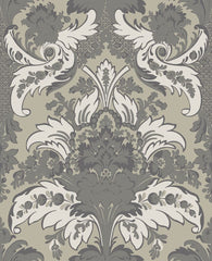 Cole & Son Wallpaper 94/5026.CS Aldwych Silver and White
