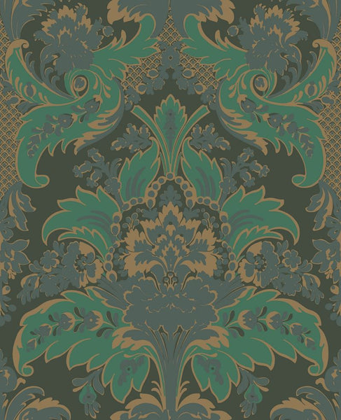 Cole & Son Wallpaper 94/5028.CS Aldwych Green and Gold