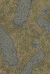 Cole & Son Wallpaper 94/7037.CS Byron Teal and Pewter