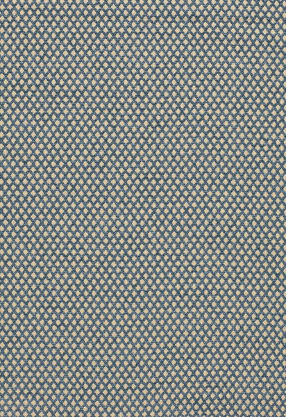 FSchumacher Fabric 94851 Losange BOUCLE' Prussian