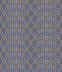 Cole & Son Wallpaper 95/3015.CS Hicks Hexagon Dark