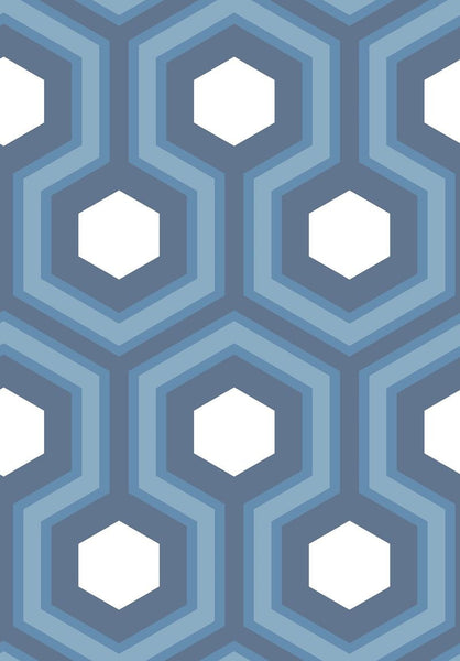 Cole & Son Wallpaper 95/6035.CS Hicks Grand Blue