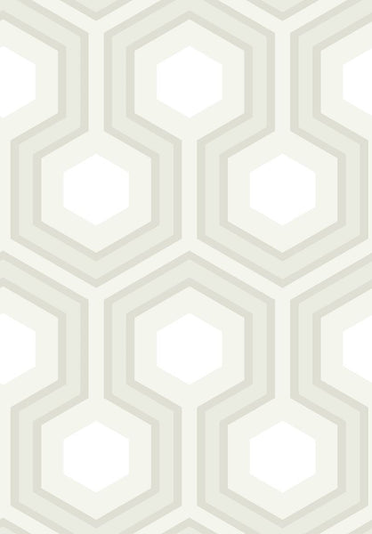 Cole & Son Wallpaper 95/6037.CS Hicks Grand White