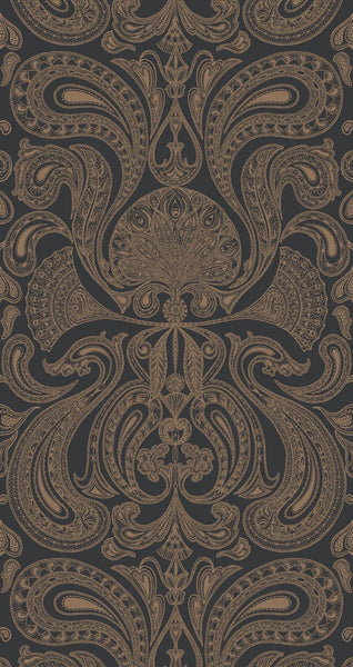 Cole & Son Wallpaper 95/7044.CS Malabar*Bronze/Black