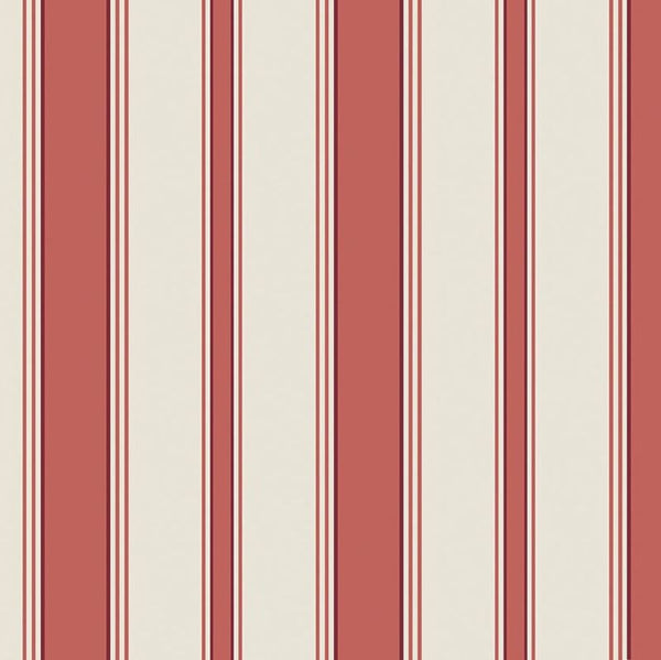 Cole & Son Wallpaper 96/1001.CS Cambridge Str Red and Sand