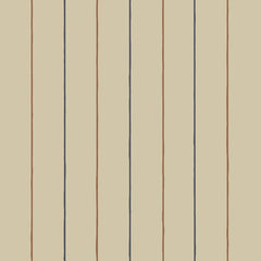 Cole & Son Wallpaper 96/3016.CS Epsom Stripe Sand/Blk/Gld
