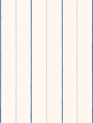 Cole & Son Wallpaper 96/3017.CS Epsom Stripe Ivory & Blue