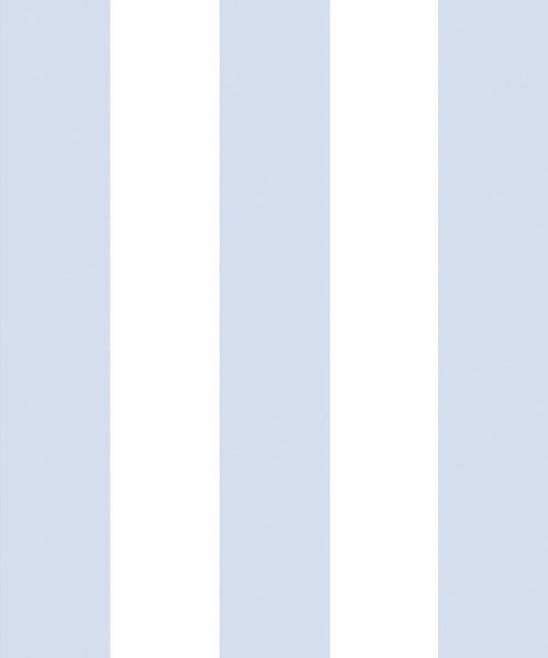 Cole & Son Wallpaper 96/4022.CS Glastonbury Str Pale Bl & Wt