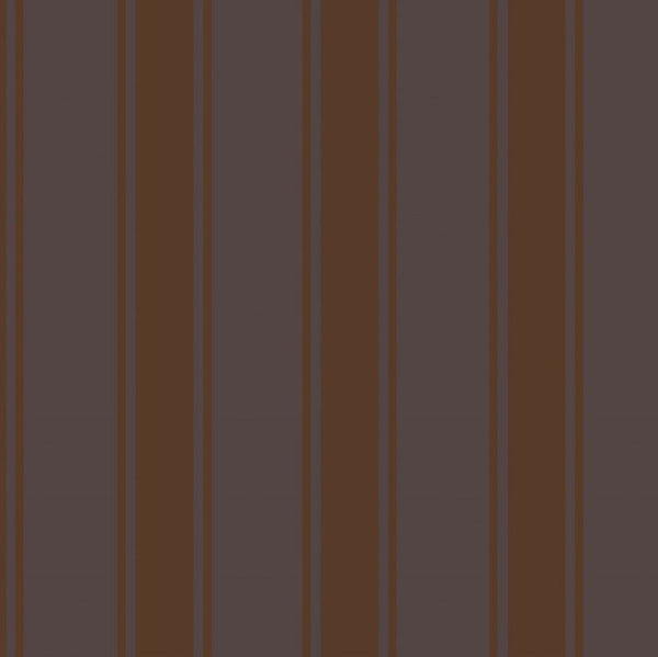 Cole & Son Wallpaper 96/7036.CS Pavilion Str Aubergine/Brz