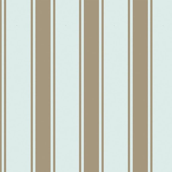 Cole & Son Wallpaper 96/7039.CS Pavilion Str Aqua/Gilver