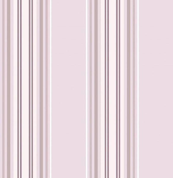 Cole & Son Wallpaper 96/8043.CS Pembrey Str Lilac/Auberg