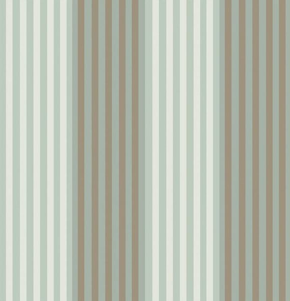 Cole & Son Wallpaper 96/9050.CS Cheltenham Str Aqua/Gilver