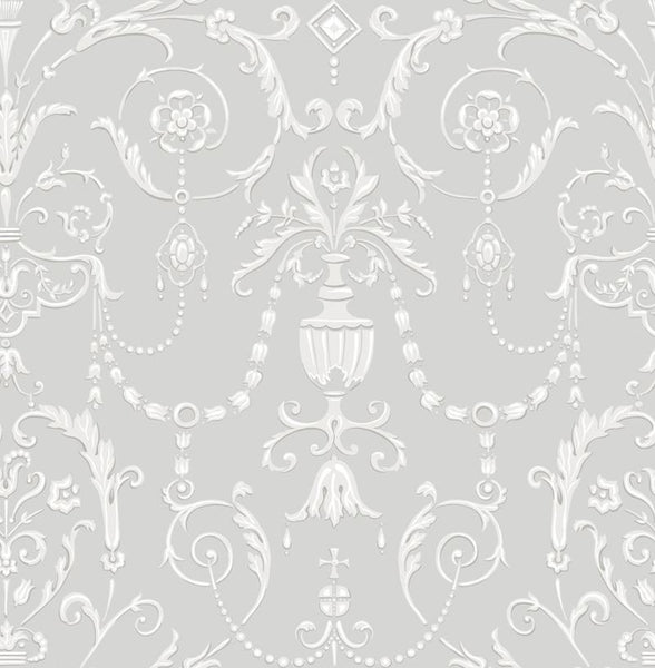 Cole & Son Wallpaper 98/12050.CS Regalia Grey