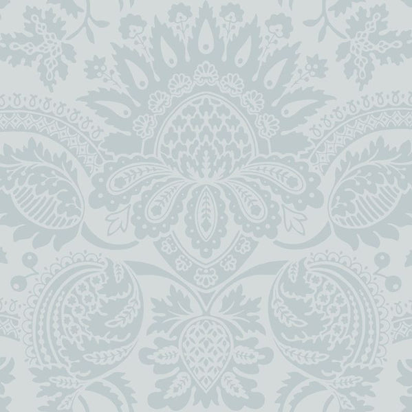 Cole & Son Wallpaper 98/2007.CS Dukes Damask Duck Egg Blu